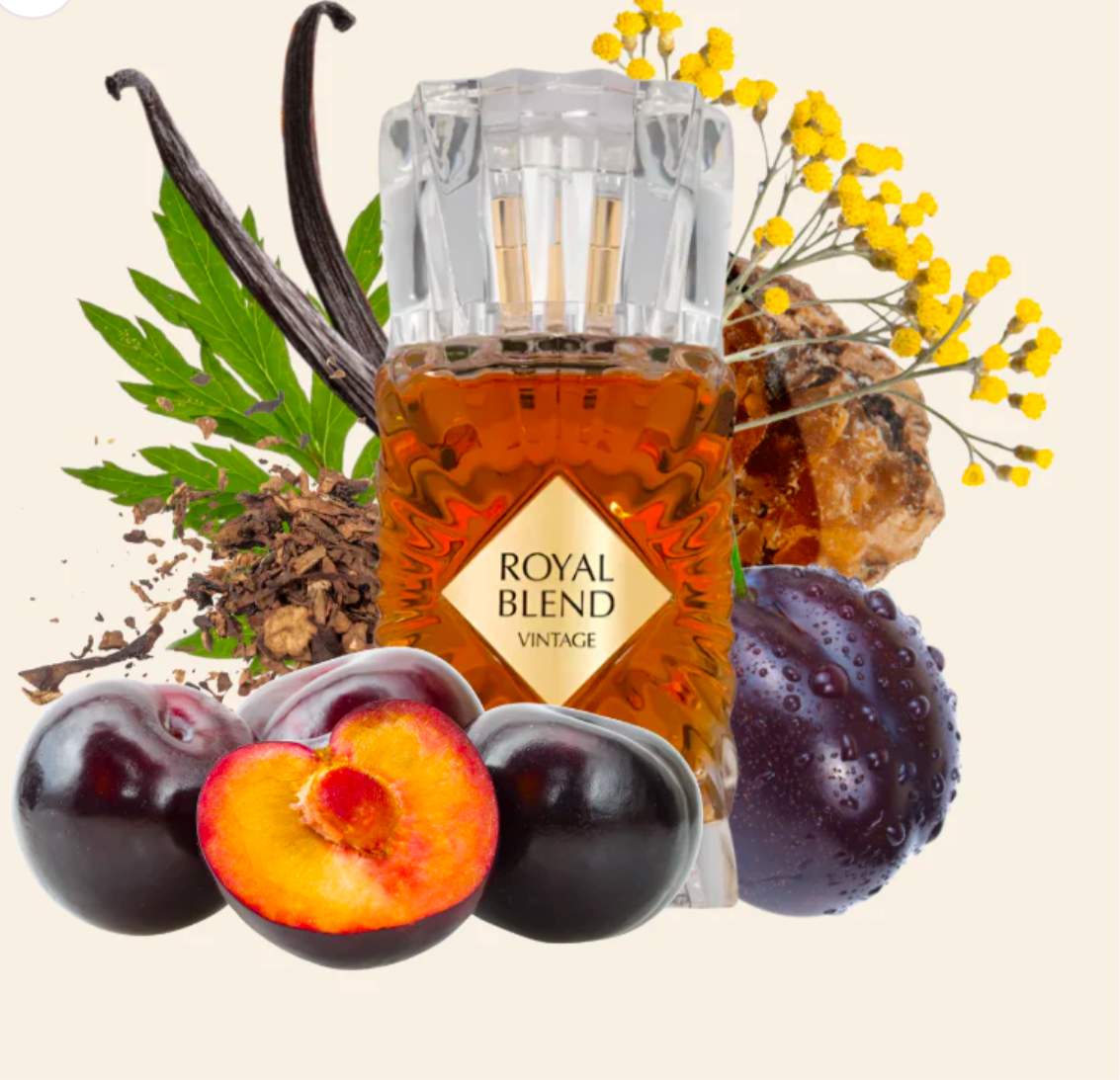 ROYAL BLEND VINTAGE- FRENCH AVENUE | Eau de Parfum Ambarado y Dulce 100ml